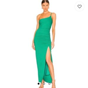 Lovers + Friends Nami Maxi Dress in Seaglass Green